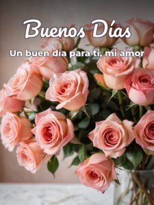 Frases cortas de buenos días amor para celular