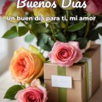 buenos días un buen día para ti, mi amor