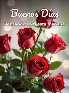 Frases cortas de buenos días amor para mi amor