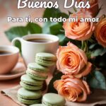 buenos días para ti, con todo mi amor