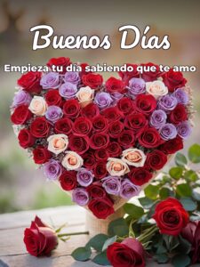 Frases cortas de buenos días para mi amor