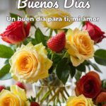 buenos días un buen día para ti, mi amor
