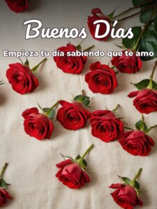 Frases cortas de buenos días para mi novia para mi amor