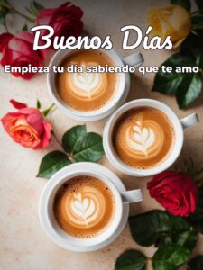 Frases cortas de buenos días para mi novia para WhatsApp