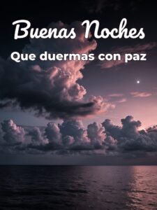 Frases cortas para decir buenas noches para Facebook