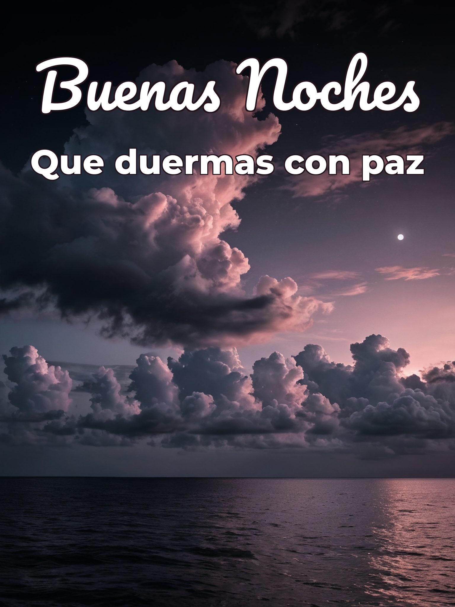 Frases cortas para decir buenas noches para Facebook