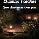 buenas noches que duermas con paz