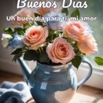buenos días un buen día para ti, mi amor