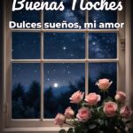 buenas noches dulces sueños, mi amor