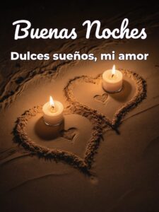 Frases d buenas noches amor para Facebook