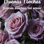 buenas noches dulces sueños, mi amor