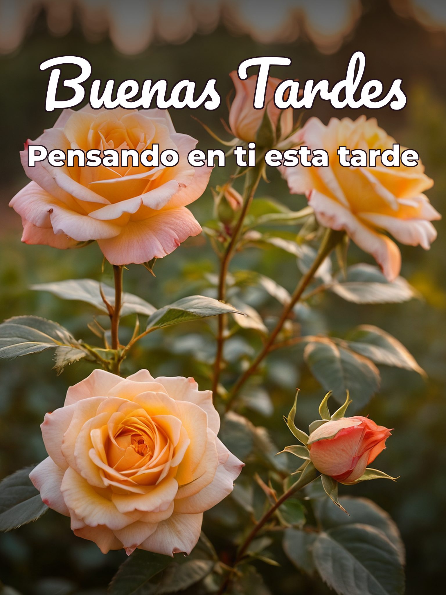 Frases d buenas tardes a mi amor para WhatsApp celular