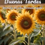 buenas tardes disfruta de esta hermosa tarde