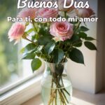 buenos días para ti, con todo mi amor