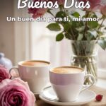 buenos días un buen día para ti, mi amor