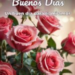 buenos días un buen día para ti, mi amor