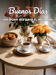 Frases d buenos días para mi amor para Facebook