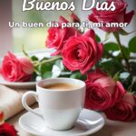 buenos días un buen día para ti, mi amor