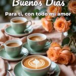 buenos días para ti, con todo mi amor