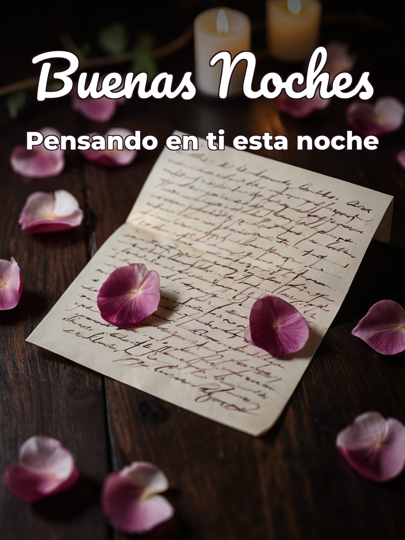 Frases de amor bonitas de buenas noches