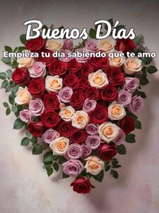 Frases de amor bonitas de buenos días para Facebook