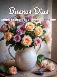 Frases de amor con buenos días