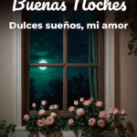 buenas noches dulces sueños, mi amor