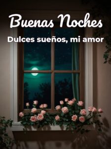 Frases de amor cortas de buenas noches para WhatsApp