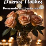 buenas noches pensando en ti esta noche