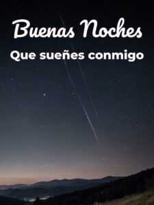 Frases de amor d buenas noches para Facebook
