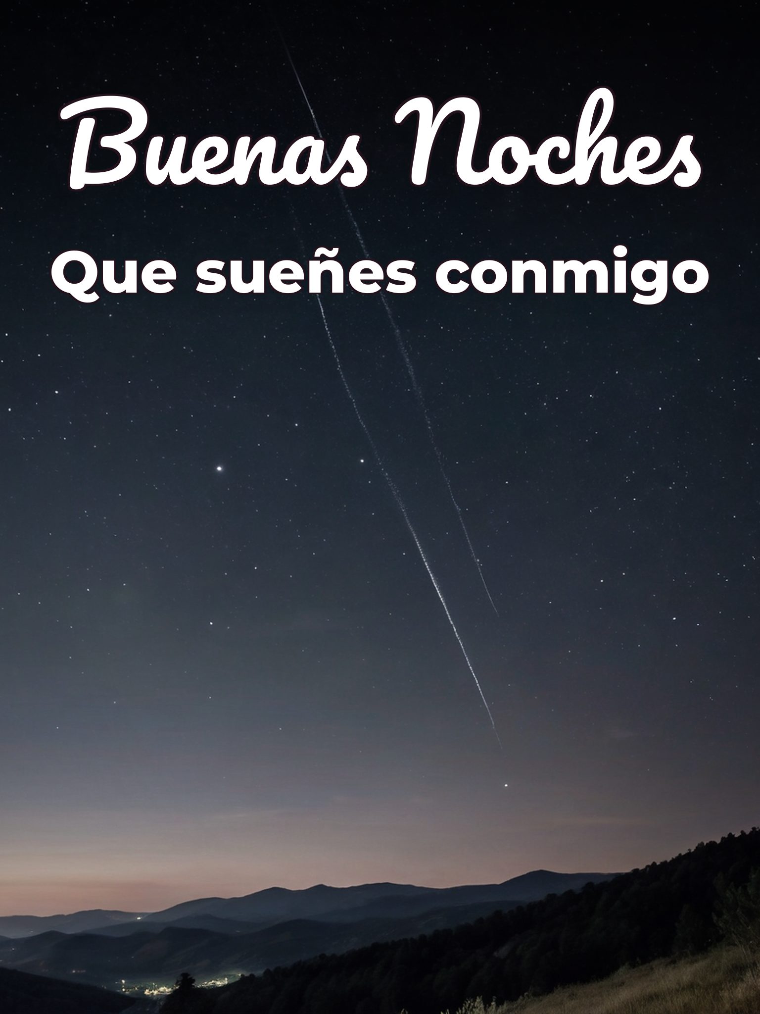 Frases de amor d buenas noches para Facebook