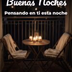 buenas noches pensando en ti esta noche