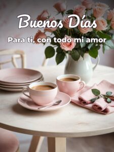 Frases de amor d buenos días para mi amor