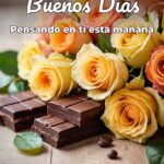 buenos días pensando en ti esta mañana