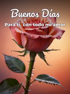 Frases de amor dando los buenos días para descargar