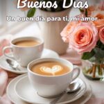 buenos días un buen día para ti, mi amor