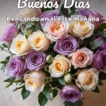 buenos días pensando en ti esta mañana