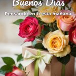 buenos días pensando en ti esta mañana