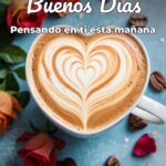 buenos días pensando en ti esta mañana