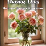 buenos días un buen día para ti, mi amor