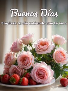 Frases de amor para dar buenos días para WhatsApp