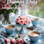 buenos días un buen día para ti, mi amor