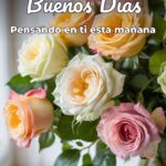 buenos días pensando en ti esta mañana