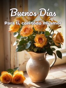 Frases de amor para desear buenos días para Facebook