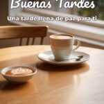 buenas tardes una tarde llena de paz para ti
