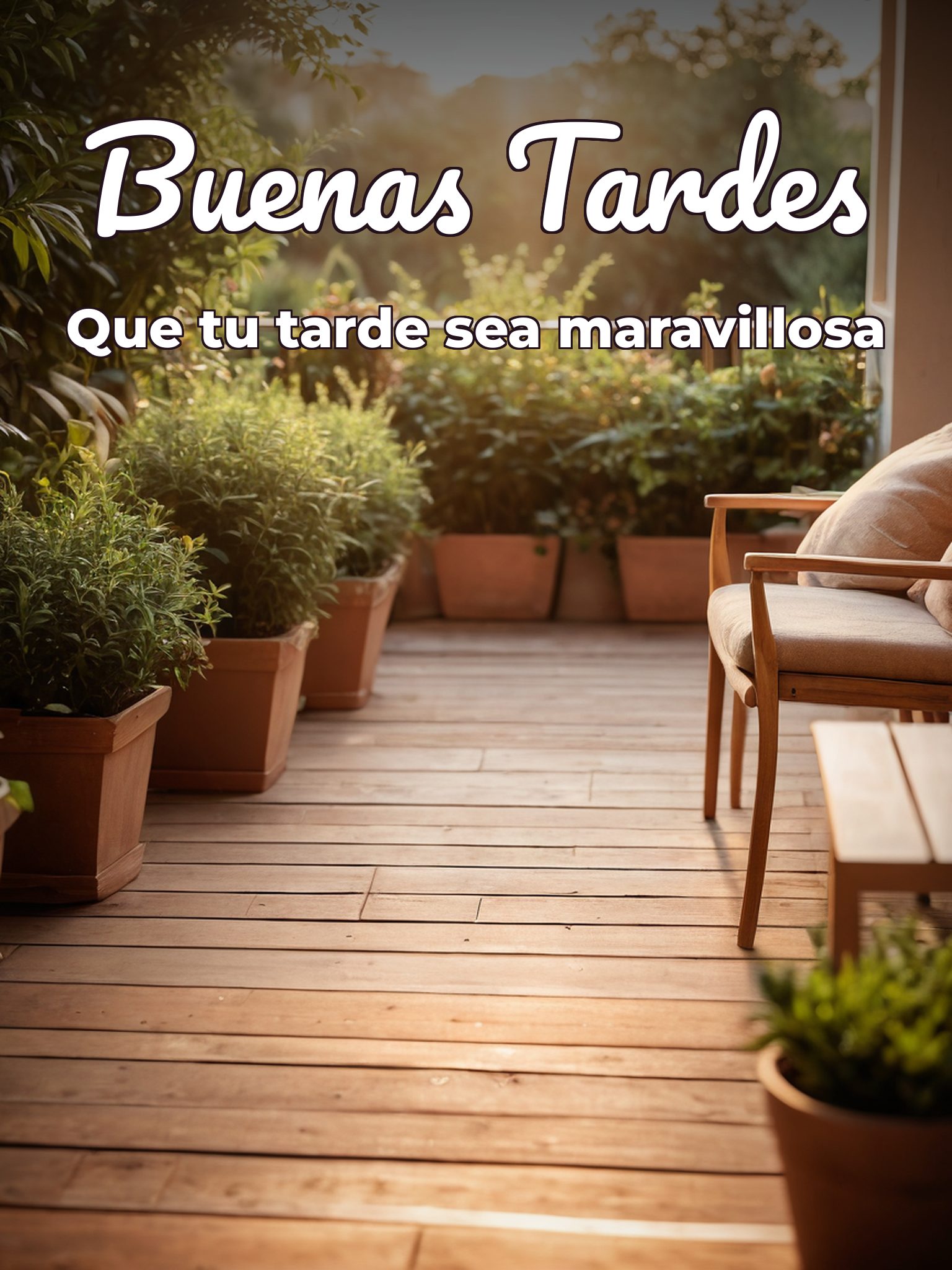 Frases de bonita tarde para WhatsApp celular