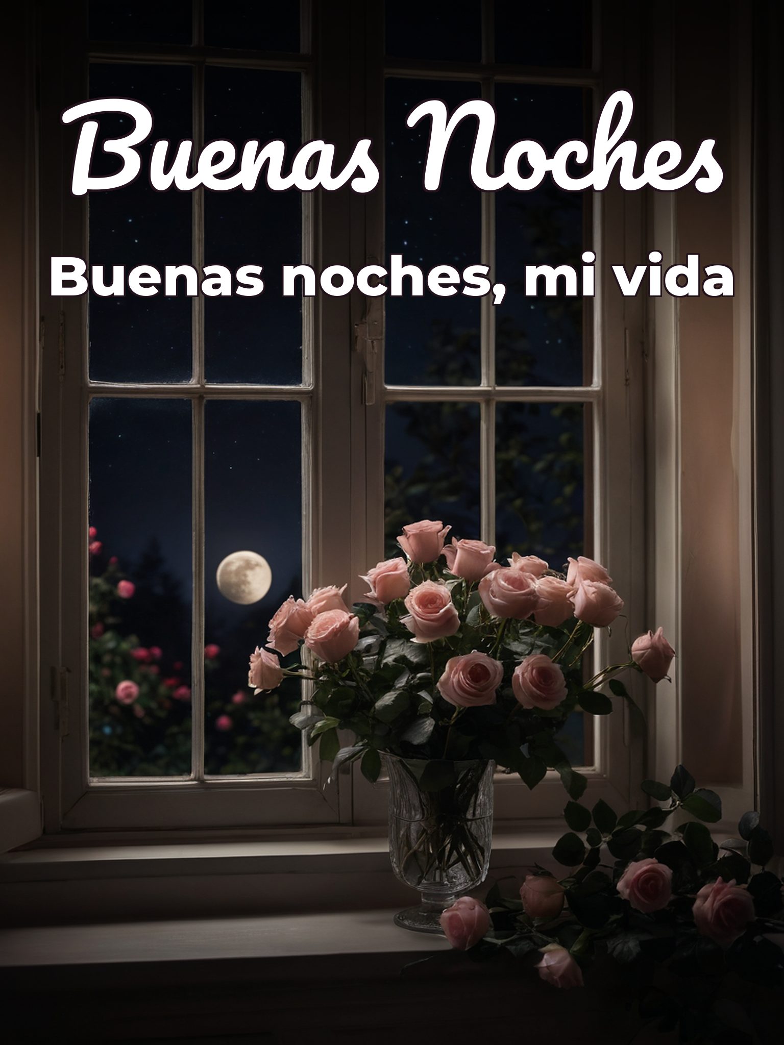Frases de buenas noches a tu amor para WhatsApp