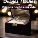 buenas noches buenas noches, mi vida