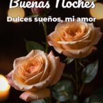 buenas noches dulces sueños, mi amor