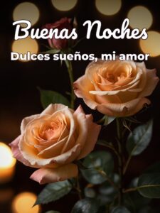 Frases de buenas noches amorosas para WhatsApp